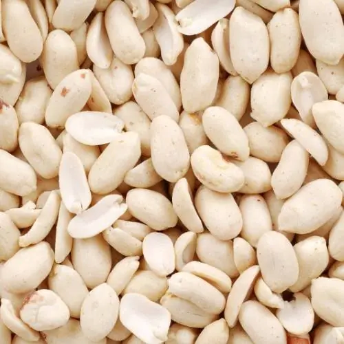 Split peanuts